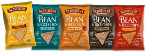 bean and rice chips