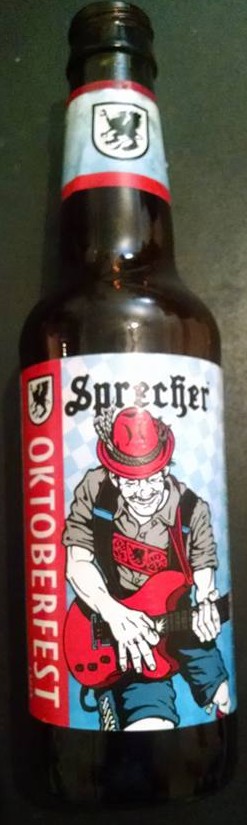 Oktoberfest (Sprecher Brewery) 2015 label