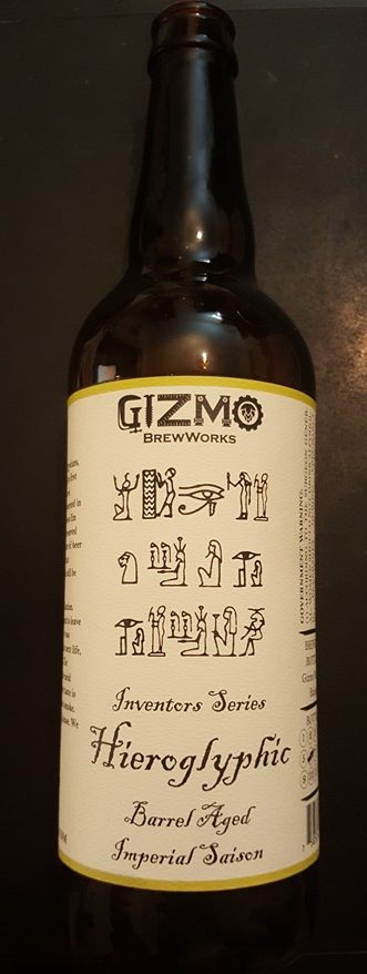 Hieroglyphic Imperial Saison Gizmo Brewworks
